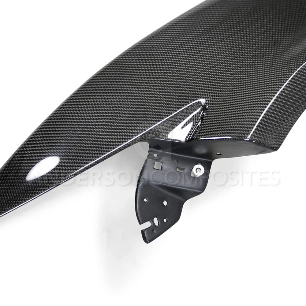 Anderson Composites 15-17 Ford Mustang Carbon Fiber Front/Rear Wide Fender Kit - AC-15MUWBC