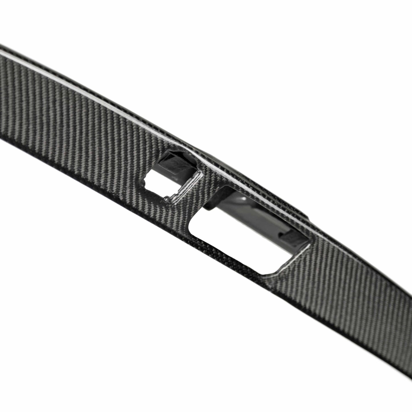 Seibon TG17HDCVR Carbon Fiber Rear Bumper Trim for 2017–2021 Honda Civic Type R