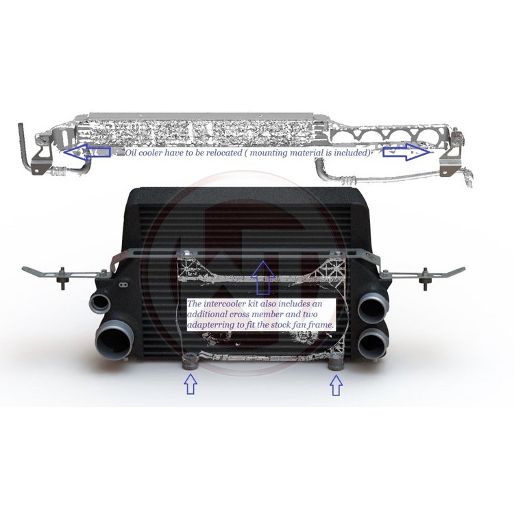 Wagner Tuning Competition Intercooler Kit Gen 2 Ford F150 Raptor - 200001119 Wagner Tuning