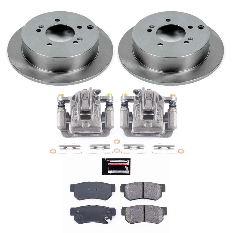 Power Stop 01-06 Hyundai Santa Fe Rear Autospecialty Brake Kit w/Calipers PowerStop