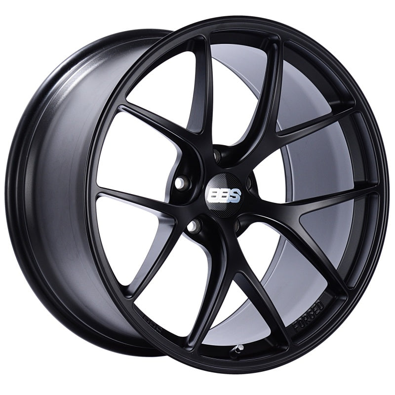 BBS FI 20x10.5 5x120 ET28 CB72.5 Black Satin Wheel -82mm PFS/Clip Req FI030BS