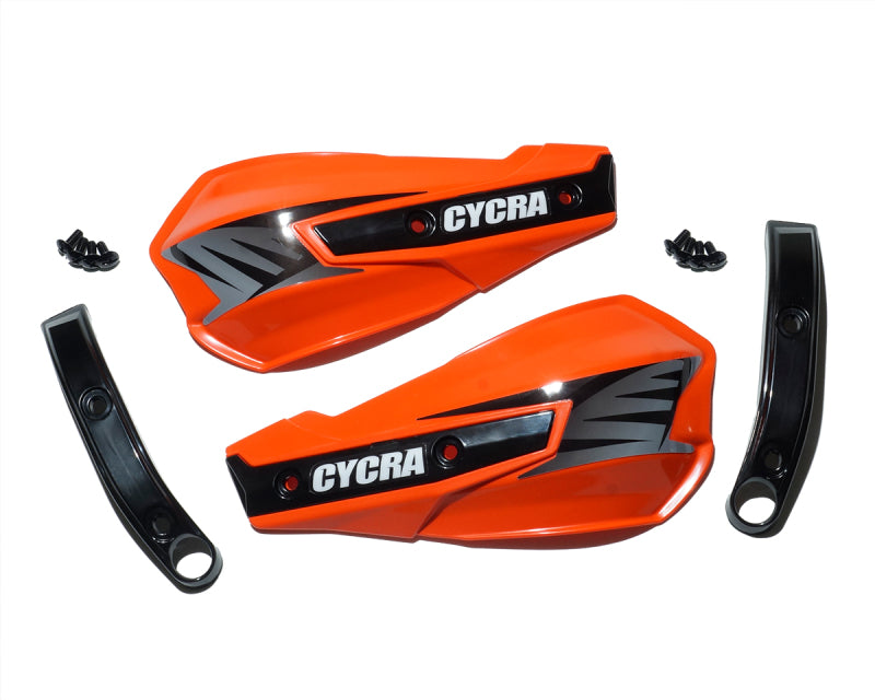 Cycra Vortex Replacement Hand Shields with Abrasion Guards - Orange - 1CYC-1029-22