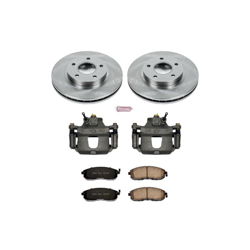 Power Stop 1999 Nissan Maxima Front Autospecialty Brake Kit w/Calipers PowerStop