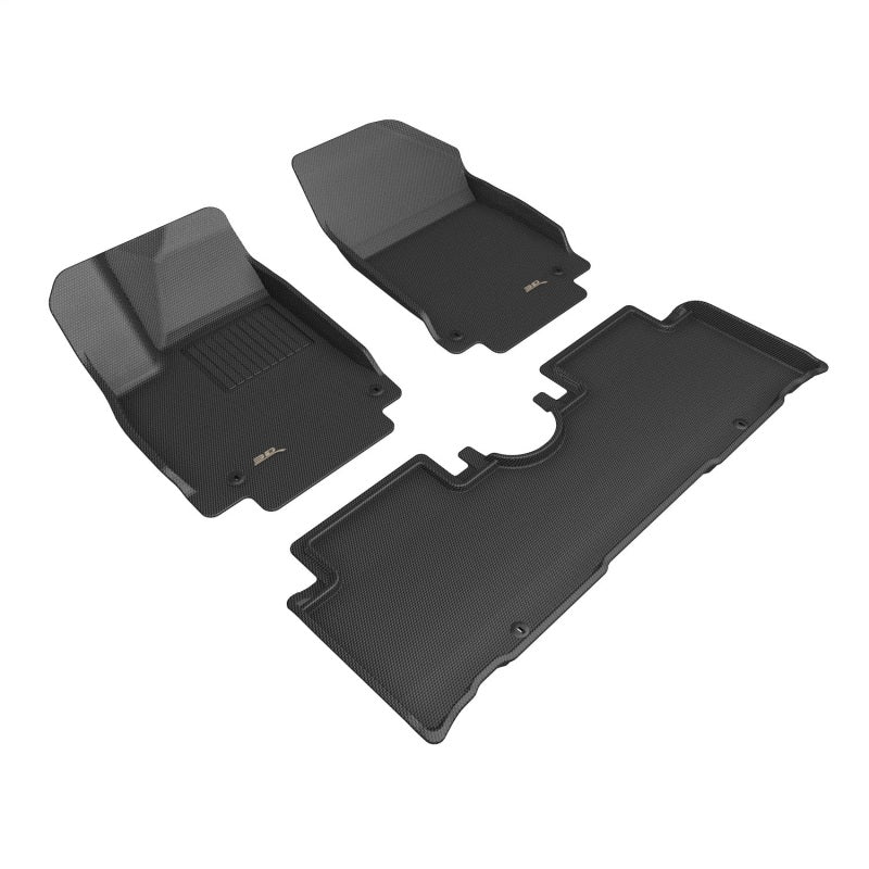 3D MAXpider KAGU 1st & 2nd Row Floor Mats for Hyundai IONIQ 5 N 2025-2026 - L1HY17201509