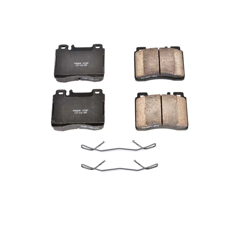 Power Stop 91-93 Mercedes-Benz 300SE Front Z17 Evolution Ceramic Brake Pads w/Hardware PowerStop