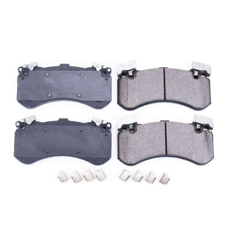 Power Stop 16-18 Audi A7 Quattro Front Z17 Evolution Ceramic Brake Pads w/Hardware PowerStop