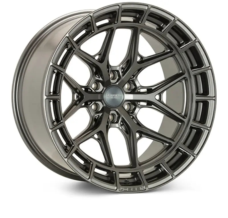 Vossen HFX-1 20x10 / 6x139.7 BP / ET-18 / 106.1 CB / Super Deep - Matte Gunmetal Wheel Vossen