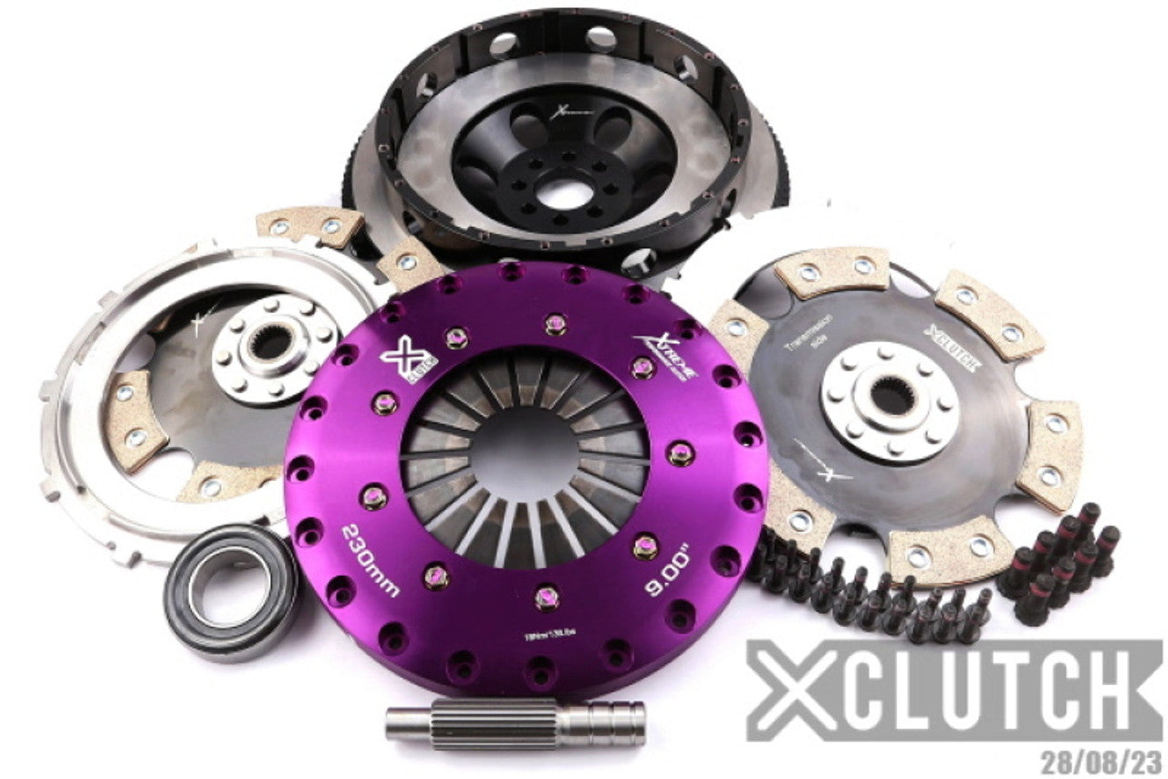 XClutch 02-06 Nissan 350Z 3.5L 9in Twin Solid Carbon Clutch Kit