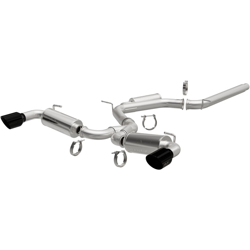 MagnaFlow 22-23 VW GTI NEO Cat-Back Exhaust Black Chrome Magnaflow