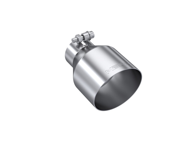 MBRP Universal Stainless Steel Tip 2.5in ID / 4.5in OD Out / 6.5in Length Angle Cut Single Wall MBRP