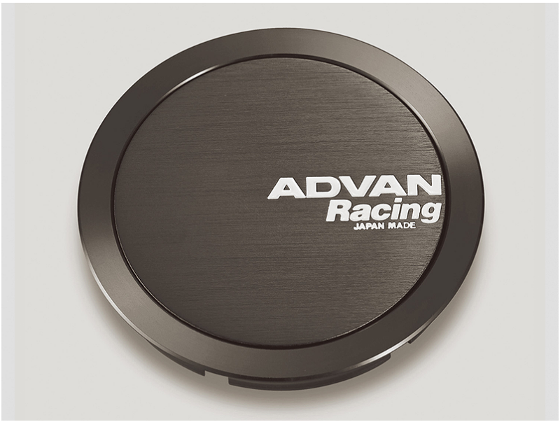ADVAN Racing 73mm Full Flat Center Cap - Dark Bronze - YV3239