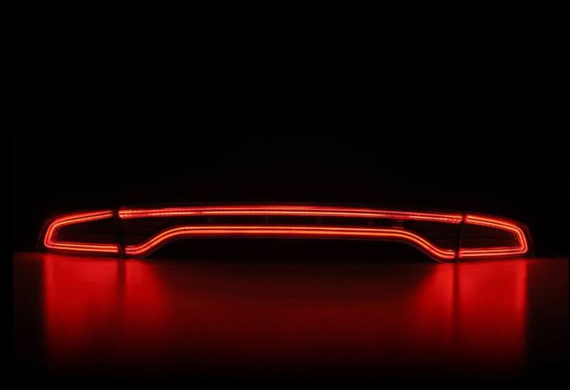 AlphaRex 642042 15-23 Dodge Charger Nova-Series LED Tail Lights - Smoke