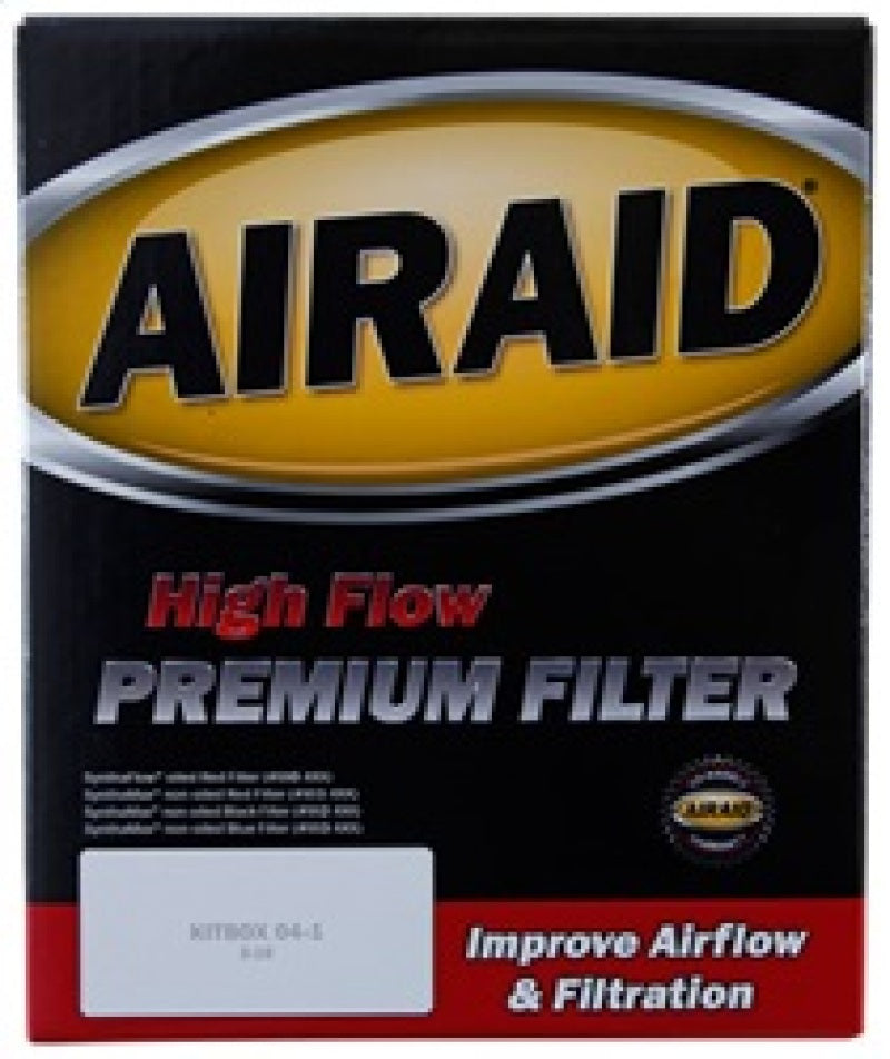 Airaid 10-14 Ford Mustang Shelby 5.4L Supercharged Direct Replacement Filter - Dry / Blue Media Airaid