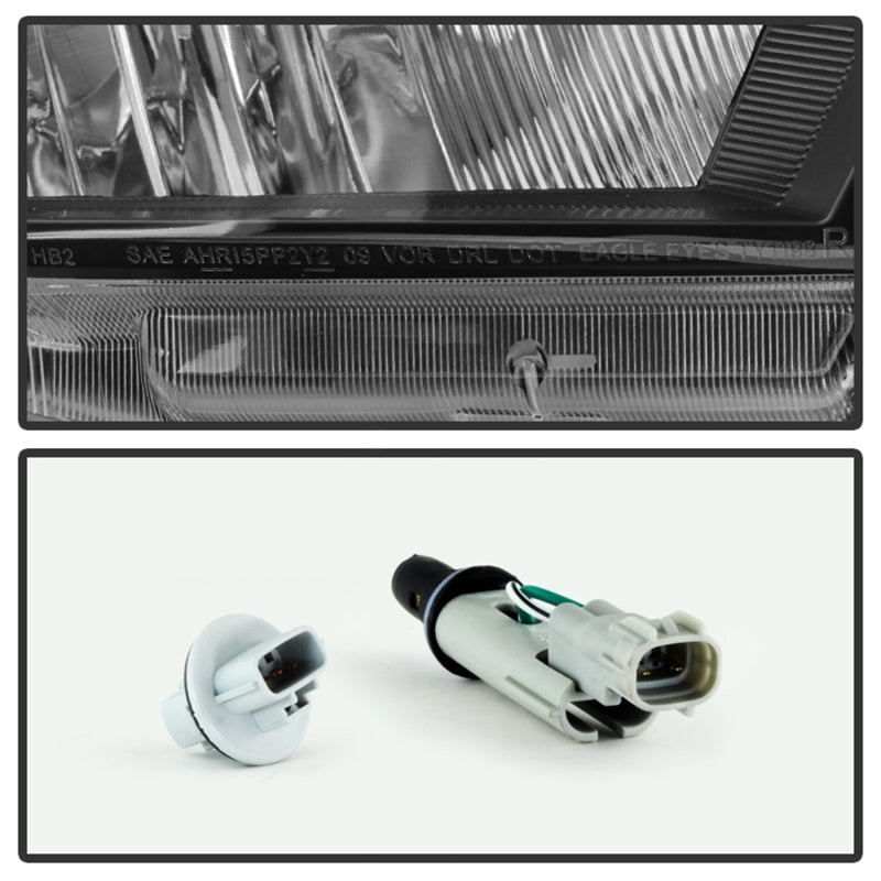 Xtune Toyota Tacoma 2012-2015 OEM Style Headlights Black HD-JH-TTA12-AM-BK SPYDER