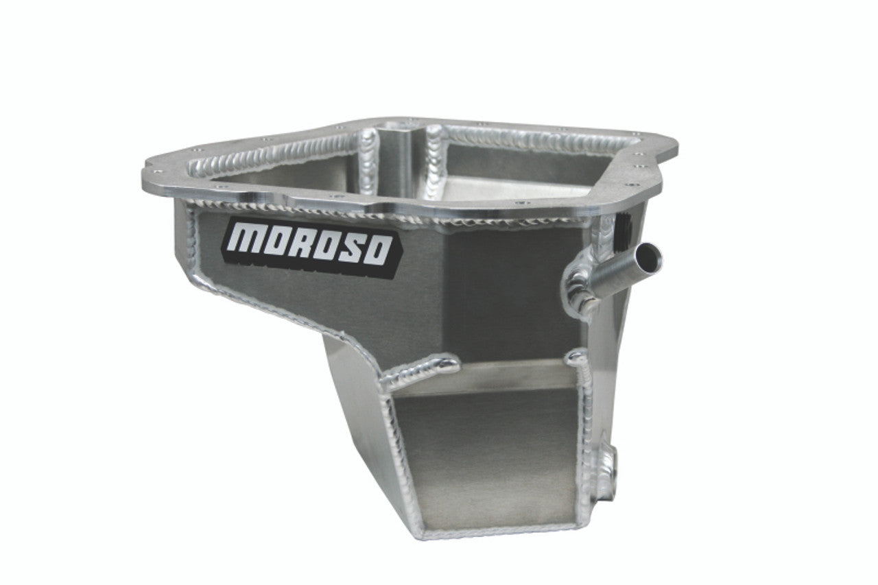 Moroso GM LS Wet Sump 6 Quart Capacity 5.75in Deep Aluminum Oil Pan