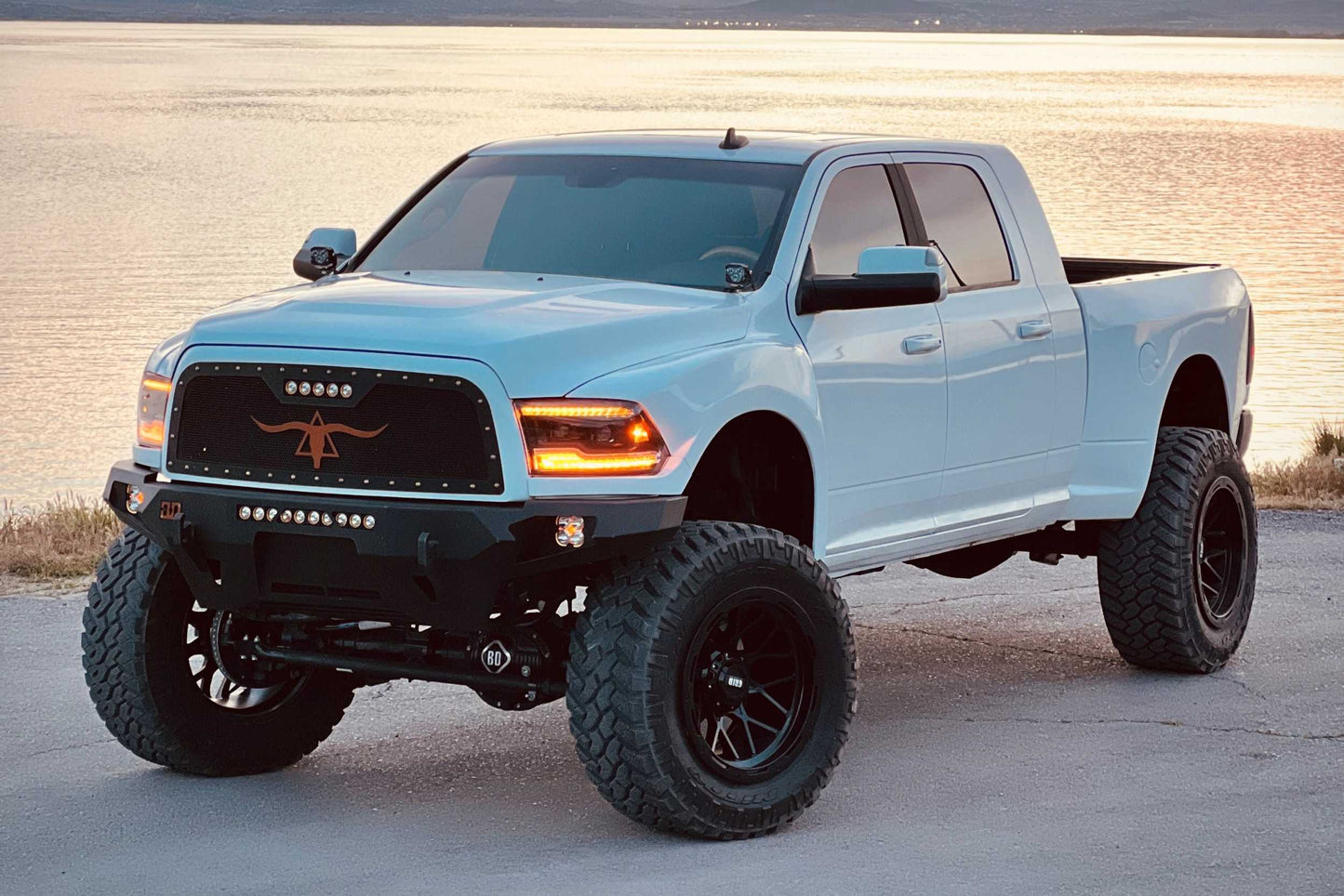 XB LED Headlights: Dodge Ram (09-18 / Amber DRL / Set)