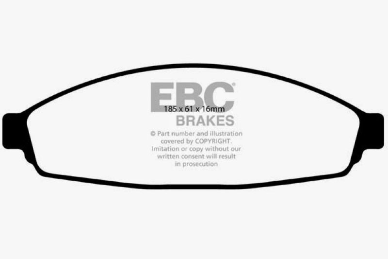 EBC GreenStuff Front Brake Pads - DP21676P EBC