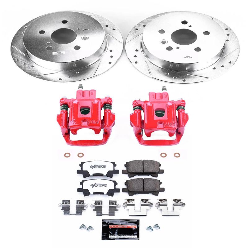 Power Stop 04-06 Lexus RX330 Rear Z36 Truck & Tow Brake Kit w/Calipers PowerStop
