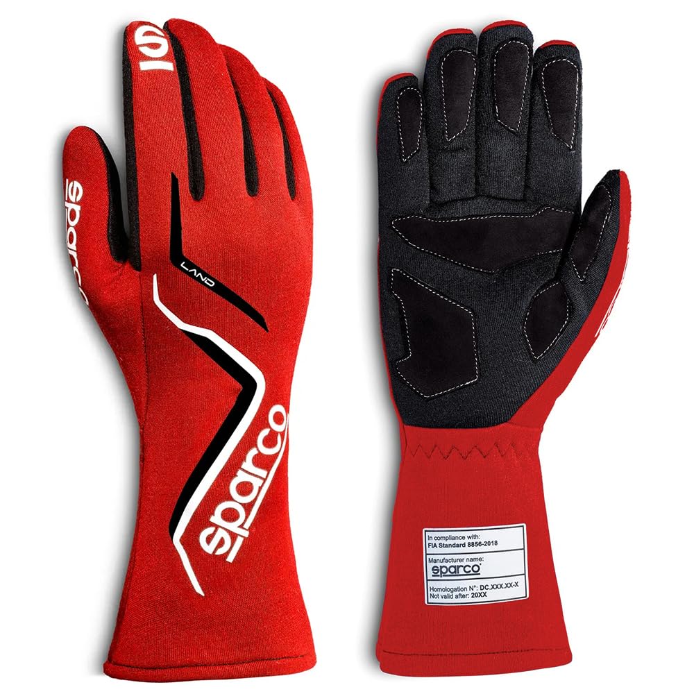 Sparco Glove Land+ 10 Red