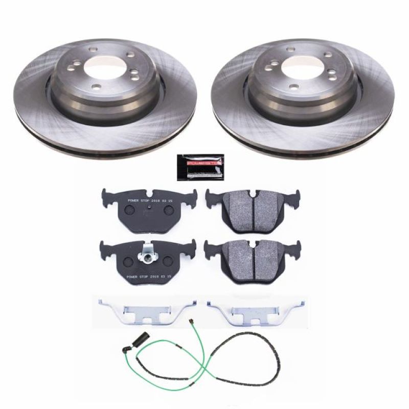 Power Stop 01-06 BMW M3 Rear Track Day SPEC Brake Kit PowerStop