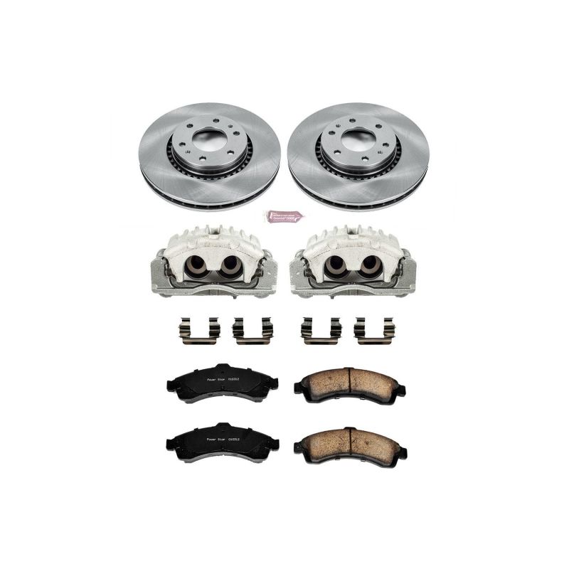 Power Stop 04-05 Buick Rainier Front Autospecialty Brake Kit w/Calipers PowerStop