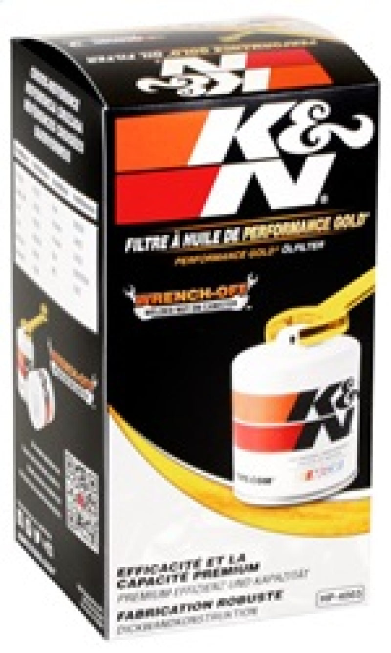 K&N Dodge Performance Gold Oil Filter K&N Engineering