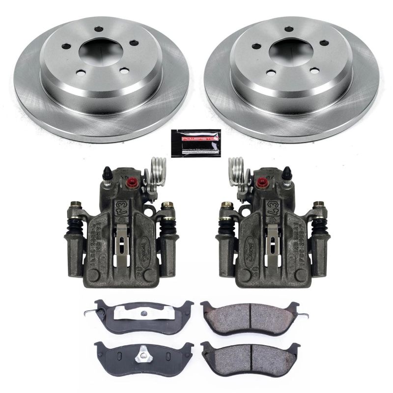 Power Stop 96-02 Ford Crown Victoria Rear Autospecialty Brake Kit w/Calipers PowerStop