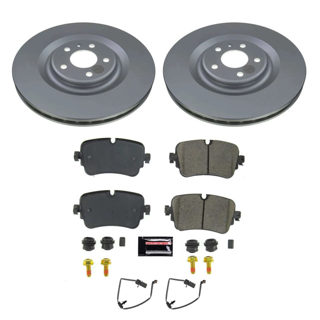 Power Stop 19-20 Audi A6 Quattro Front & Rear Euro-Stop Brake Kit