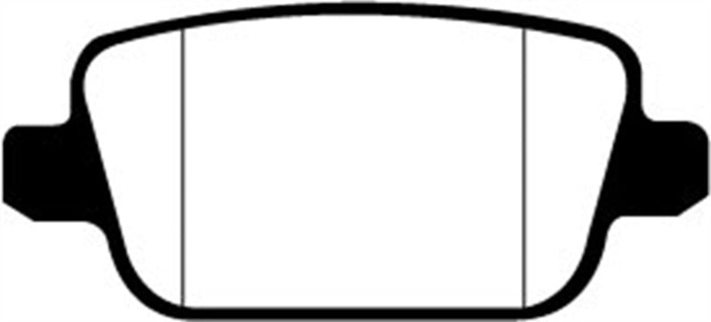 EBC GreenStuff Rear Brake Pads - DP21933 EBC