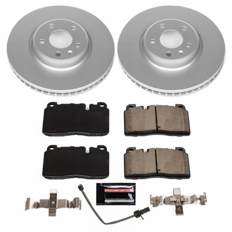 Power Stop 14-17 Audi Q5 Front & Rear Z23 Evolution Sport Coated Brake Kit