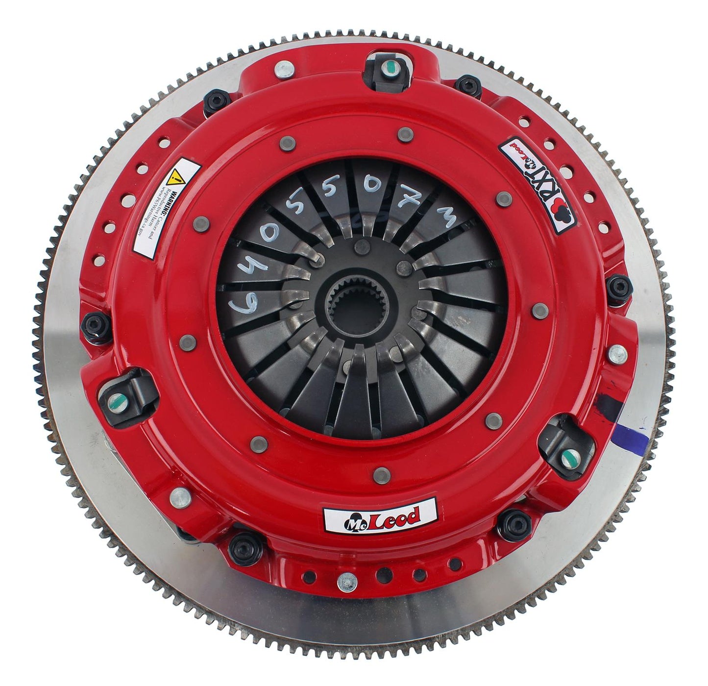 McLeod Twin Disc Ceramic Clutch with Steel Flywheel Chevy LS 1000HP - 6405507M