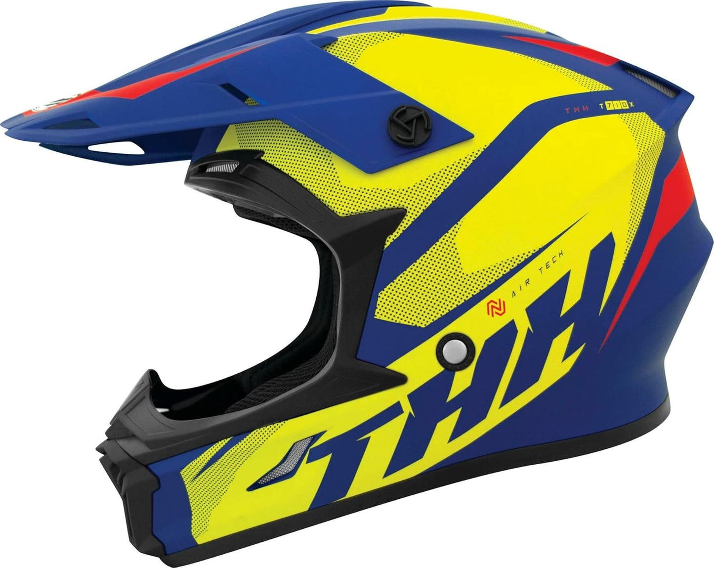 THH Helmets T710X Airtech Bluyel Ylg