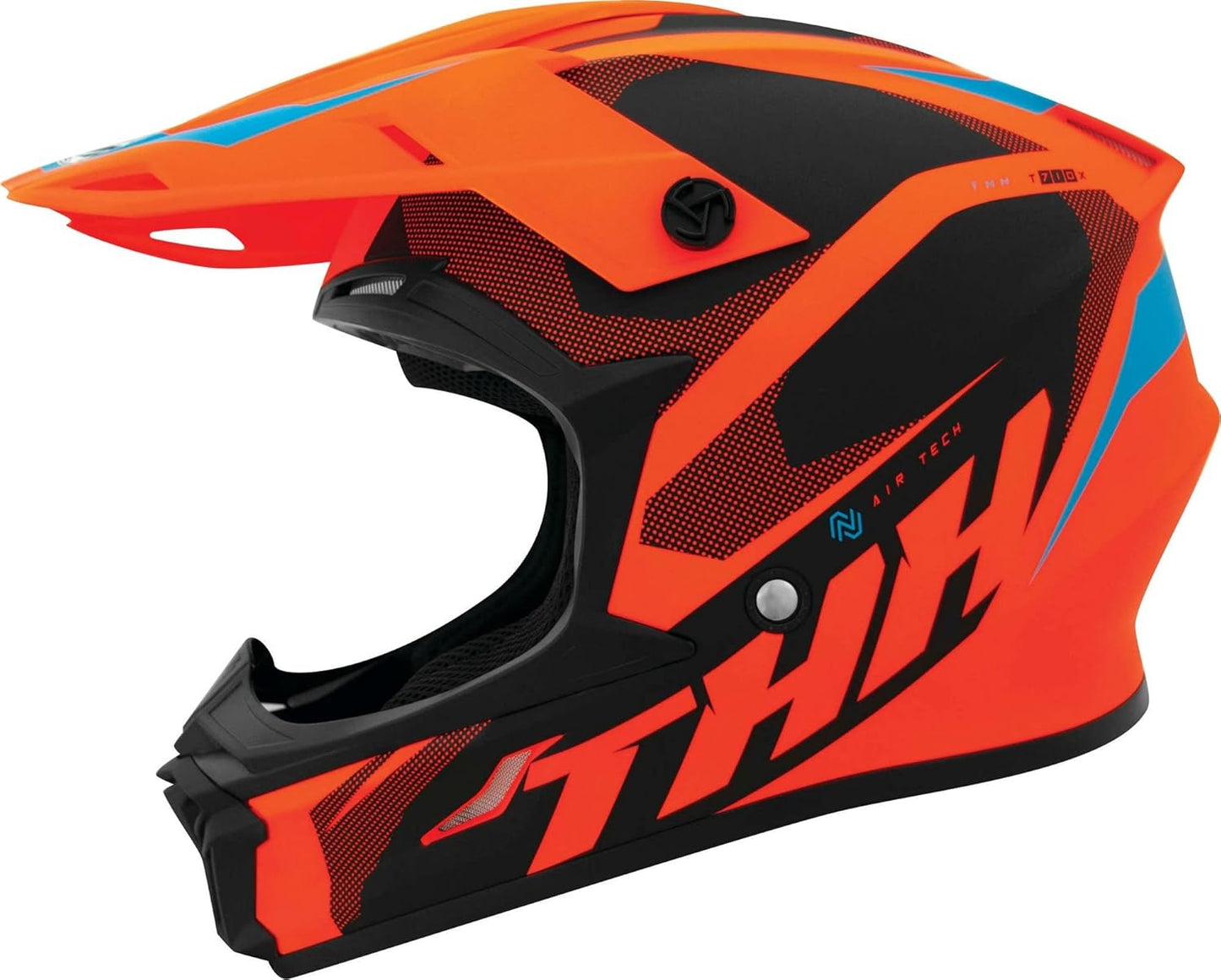 THH Helmets T710X Airtech Orgblk Ylg