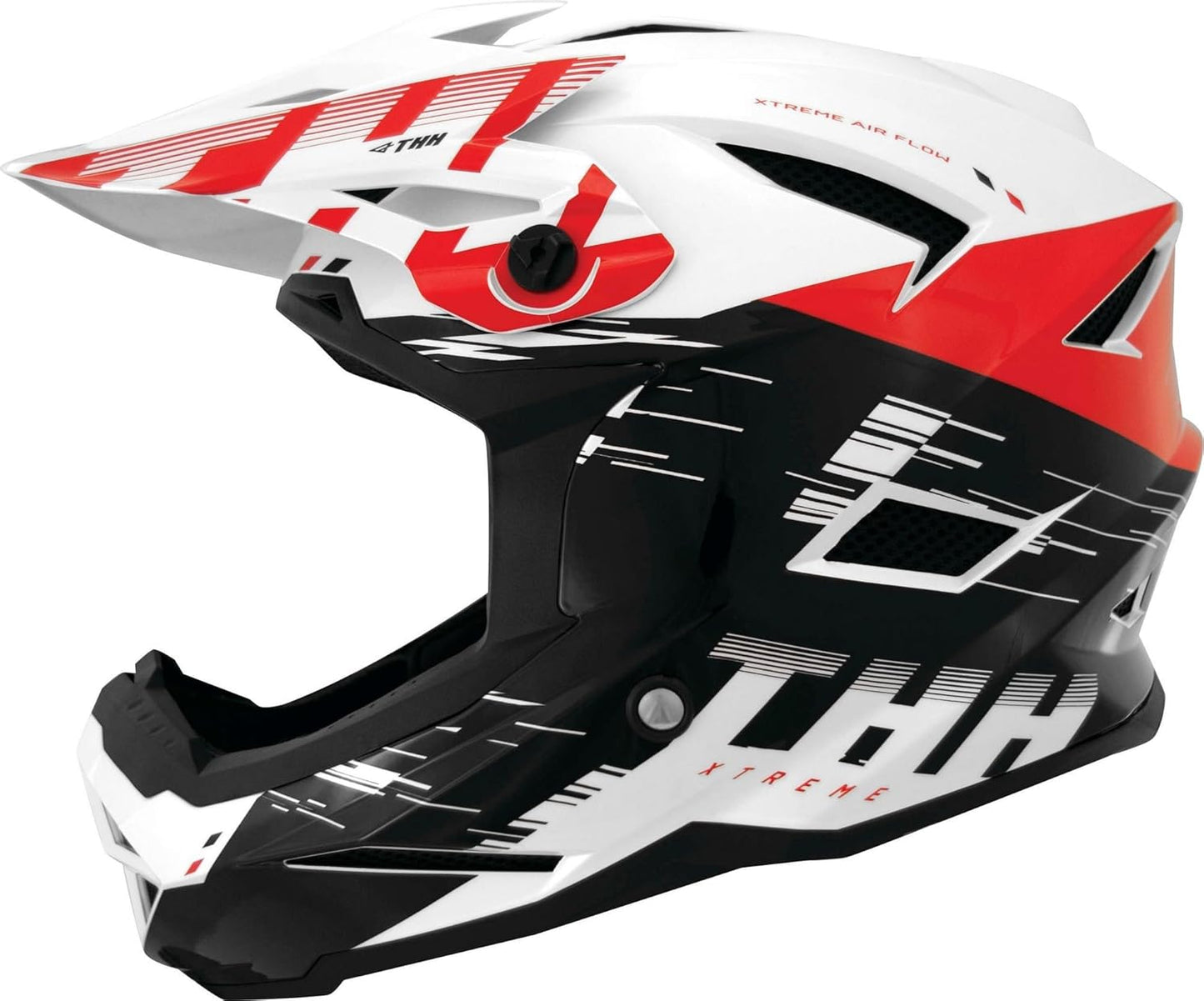 THH Helmets T-42 Bmx Xtreme Mt Whtred Ylg