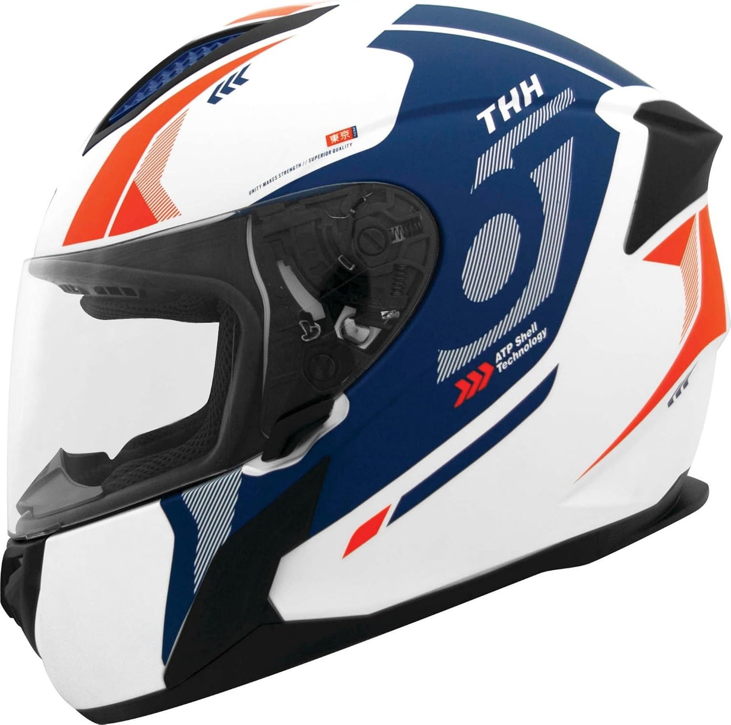 THH Helmets T810S Hayate Whtnvy 2Xl