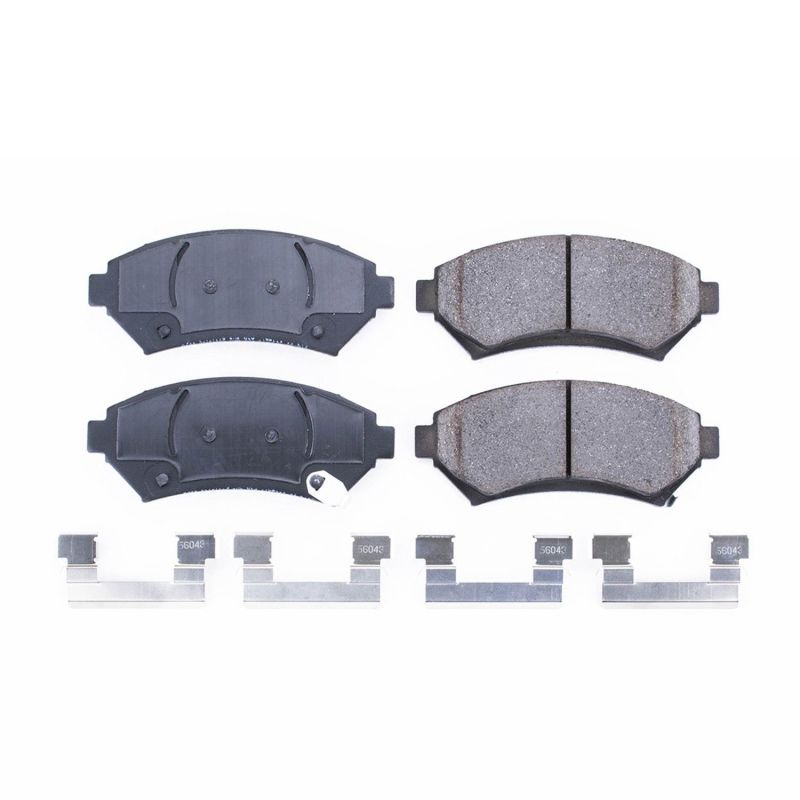Power Stop 97-05 Buick Century Front Z17 Evolution Ceramic Brake Pads w/Hardware PowerStop