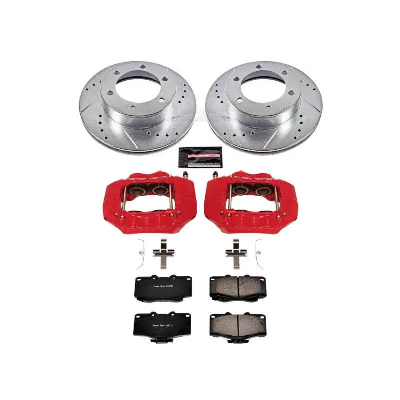 Power Stop 95-02 Toyota 4Runner Front Z23 Evolution Sport Brake Kit w/Calipers