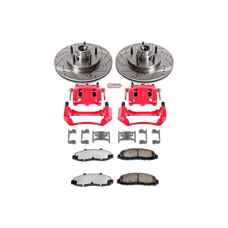Power Stop 97-98 Ford F-150 Front & Rear Z23 Evolution Sport Brake Kit