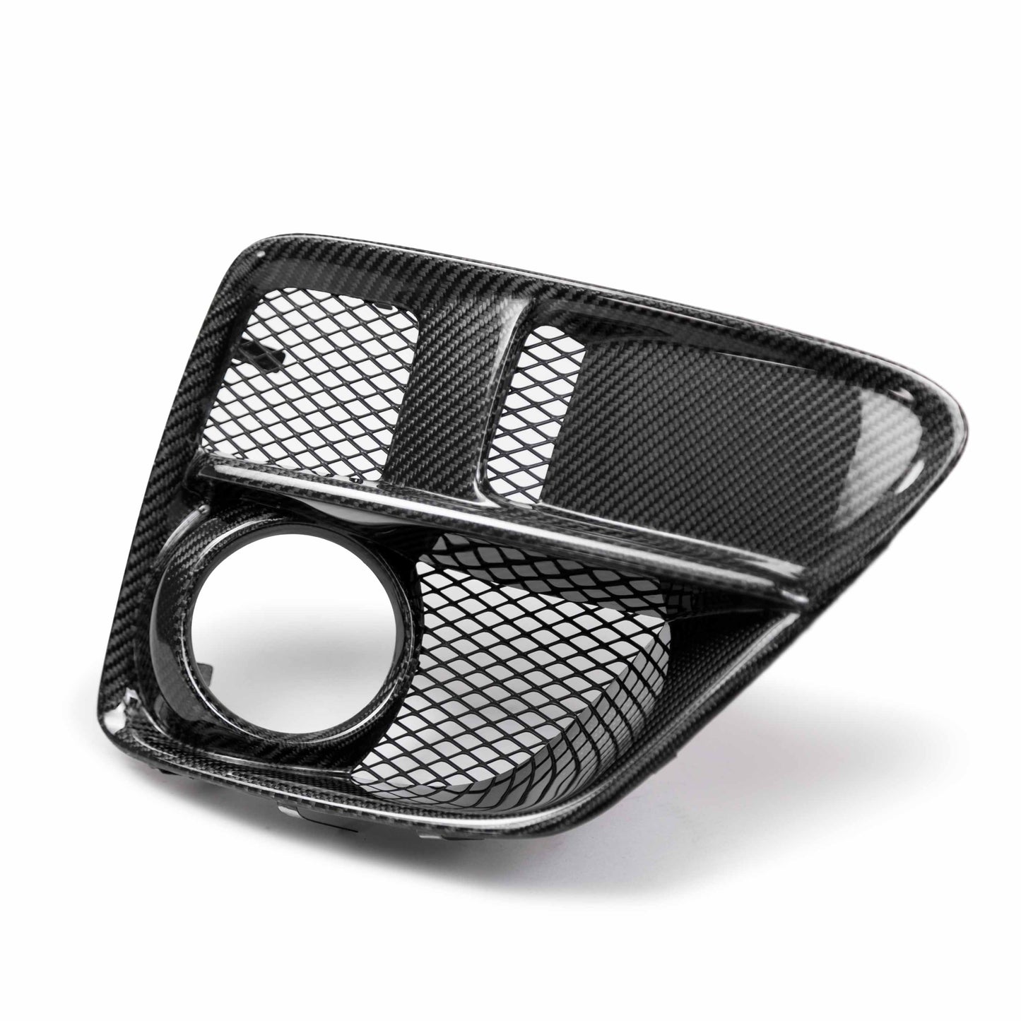 Seibon FLS15SBIMP Carbon Fiber Fog Light Surrounds for 2015–2017 Subaru WRX / STi