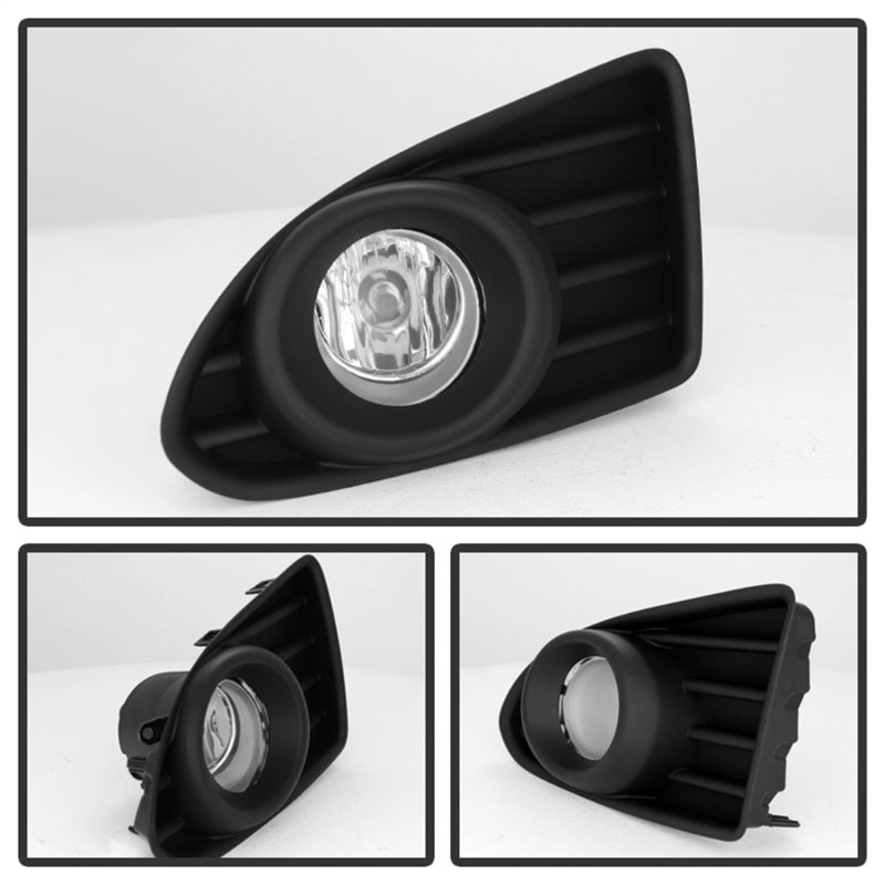Spyder Scion IQ 2012-2013 OEM Fog Light w/Switch- Clear FL-SIQ12-C SPYDER