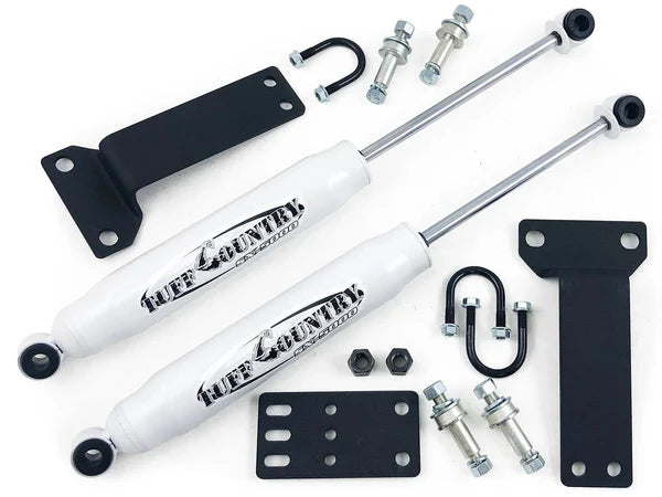 Tuff Country Dual Steering Stabilizer Kit – 1999–2004 Ford F-250 / F-350 Super Duty 4WD (66290)