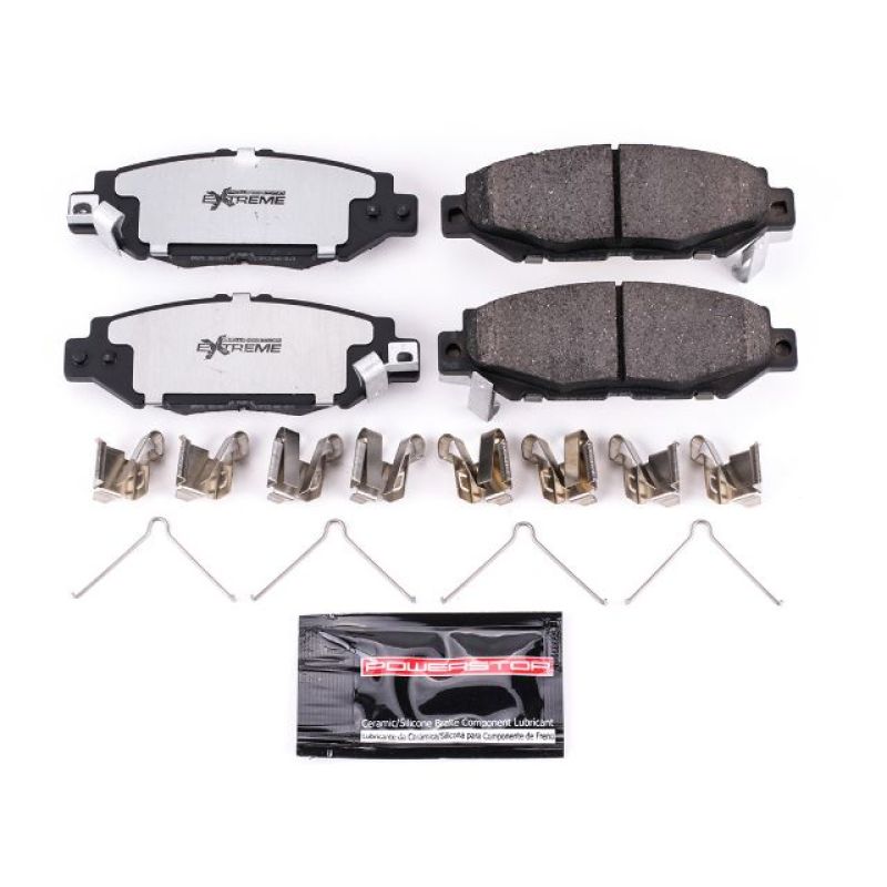 Power Stop 93-97 Lexus GS300 Rear Z26 Extreme Street Brake Pads w/Hardware PowerStop