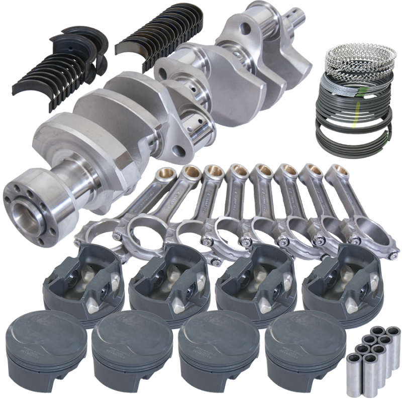 Eagle Chevy LS3 4.000in Crank 58 Tth Reluctor 6.125in H-Beam -10cc 4.005in Pistons Rotating Assembly main image 1