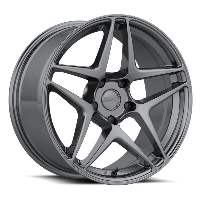 Kansei K15G Astro 18x8.5in / 5x112 BP / 35mm Offset / 66.56mm Bore - Gunmetal