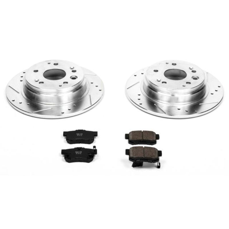 Power Stop 99-03 Acura TL Rear Z23 Evolution Sport Brake Kit PowerStop