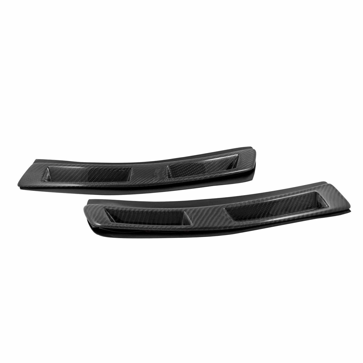 Seibon Carbon Fiber Fender Duct For 2008 -2015 Mitsubishi Lancer EVO X - FD0809MITEVOX