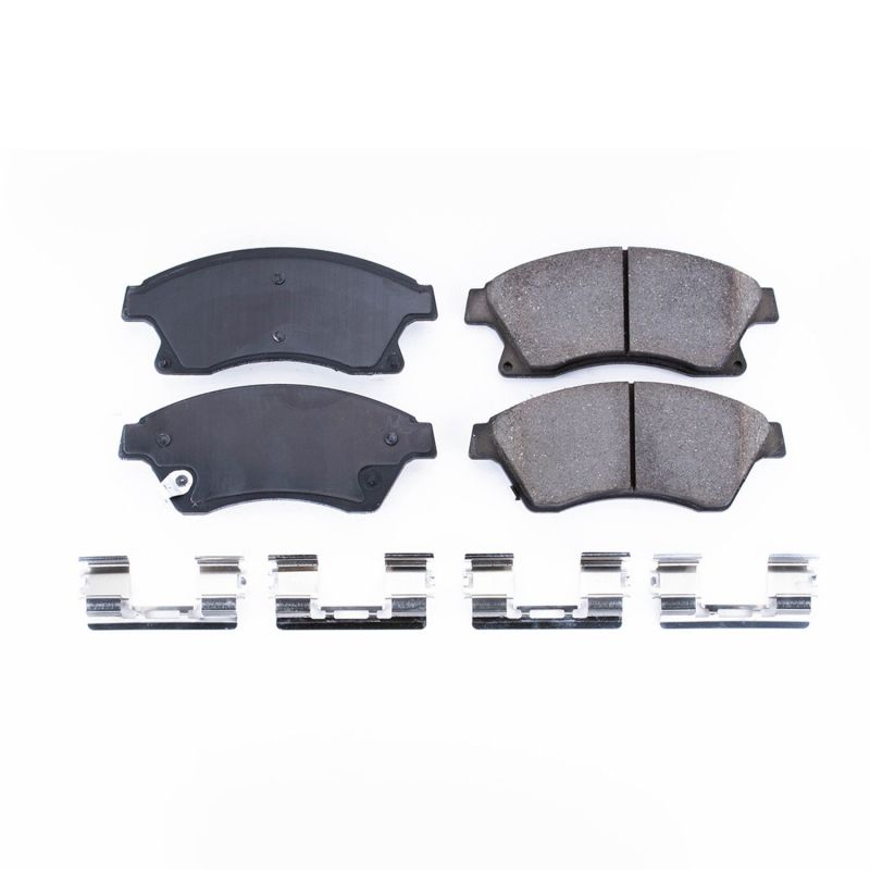 Power Stop 11-15 Chevrolet Cruze Front Z17 Evolution Ceramic Brake Pads w/Hardware PowerStop