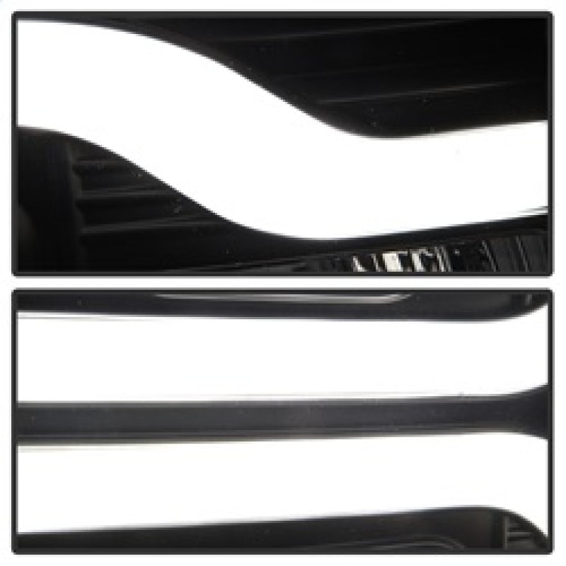 Spyder Chevy Silverado 1500 07-13 Version 3 Projector Headlights - Black PRO-YD-CS07V3-LBDRL-BK SPYDER