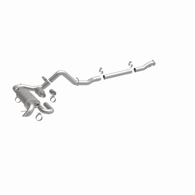 MagnaFlow 2021 Ford Bronco Overland Series Cat-Back Exhaust w/ Single Straight Driver Exit- No Tip Magnaflow