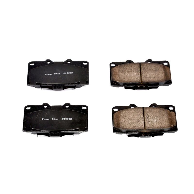Power Stop 89-96 Nissan 300ZX Front Z16 Evolution Ceramic Brake Pads PowerStop